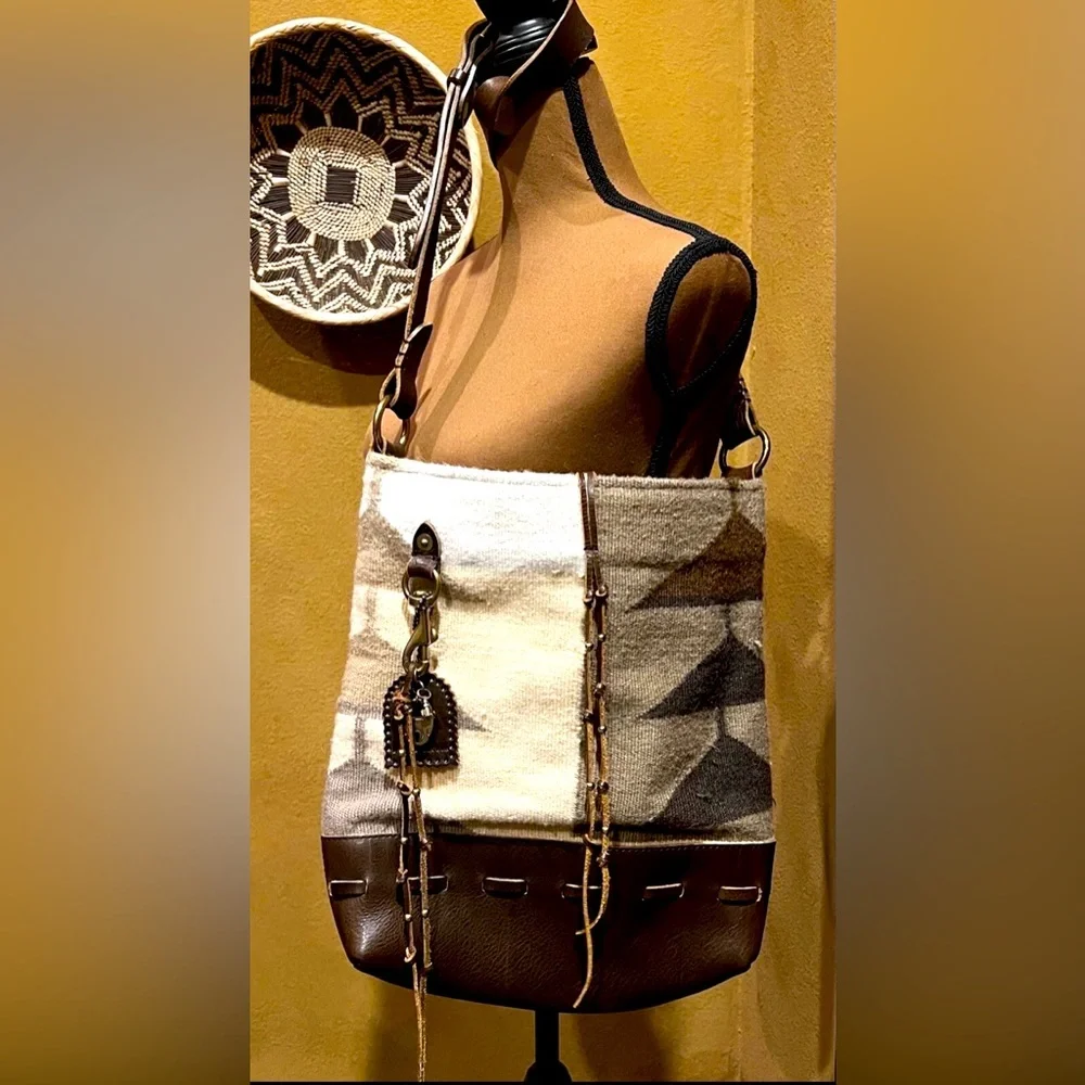 Ralph Lauren Collection Purple Label Navajo Southwest J Auger Runway Bag - Picture 1 of 6